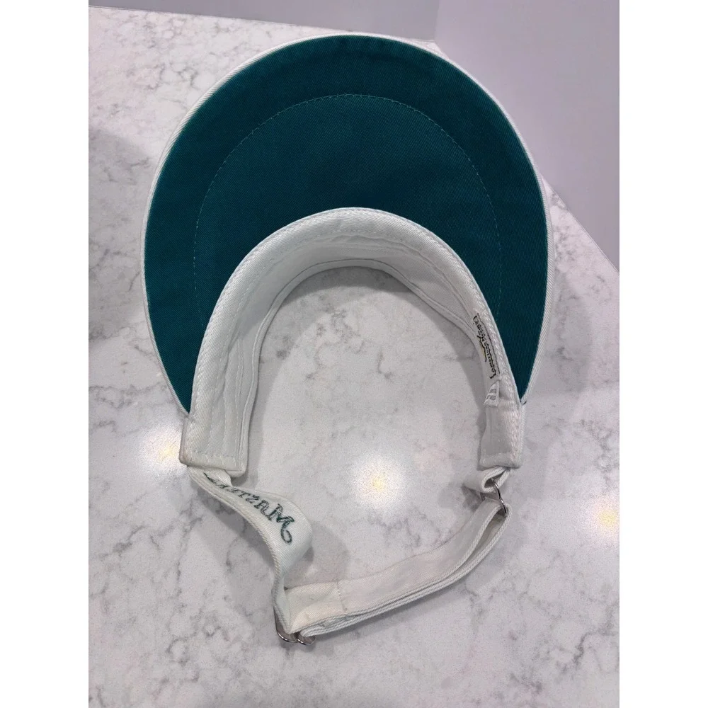 Masters Tournament Golf Visor American Needle White Cotton Adjustable‎ Hat